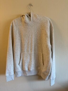 NWT Light Heather Gray Pullover Hoodie